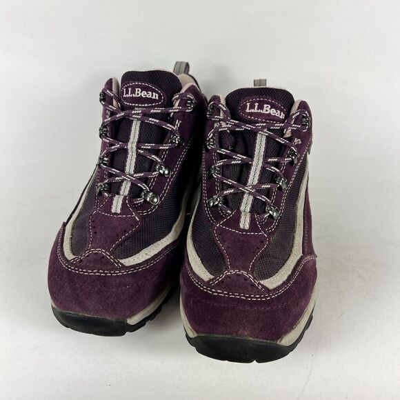 L.L. Bean Tek 2.5 Sneaker Women's 8 Purple Lace Up Hiking Ankle Shoes 258271 - Picture 4 of 10